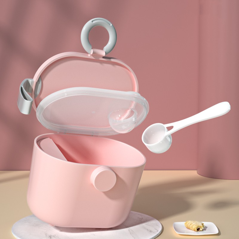 Milk Powder Container Manufacturer - Large Capacity PP with Scoop Portable