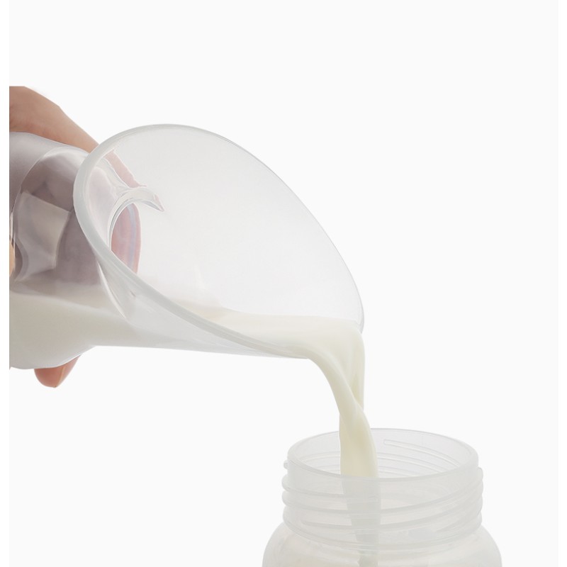 Breast Pump Manufacturer - 100ml BPA Free Manual Silicone Pump with Cover