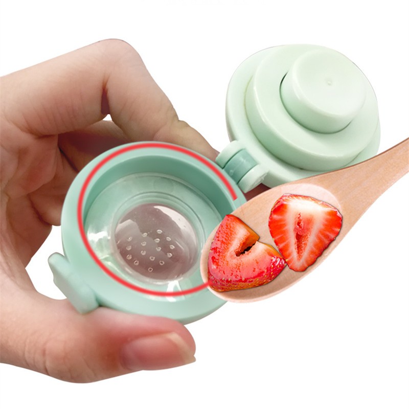 Baby Fruit Feeder Supplier - PP Handle with Silicone Mesh Bag SML Sizes