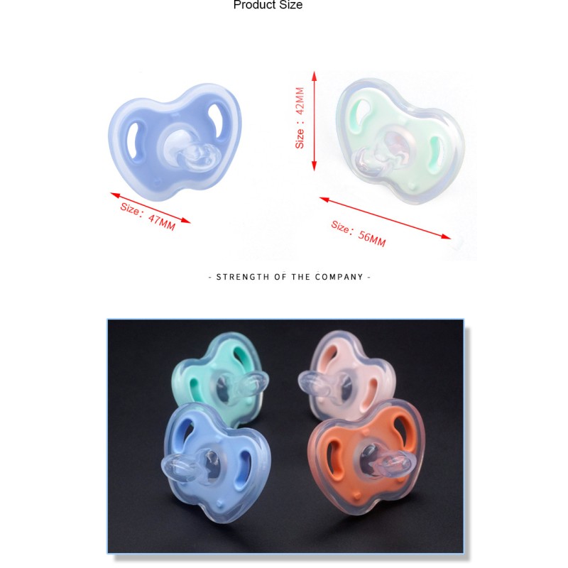 Baby Pacifier Supplier - Food Grade Silicone Dummy for Sleeping Wholesale