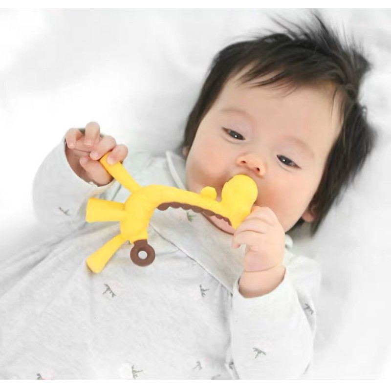 Baby Teether Factory - Silicone Deer Shape Soft Safe Chewing Toy
