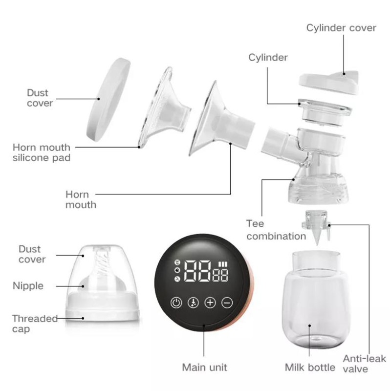 Double Electric Breast Pump Manufacturer - BPA Free No Back Flow Hygienic