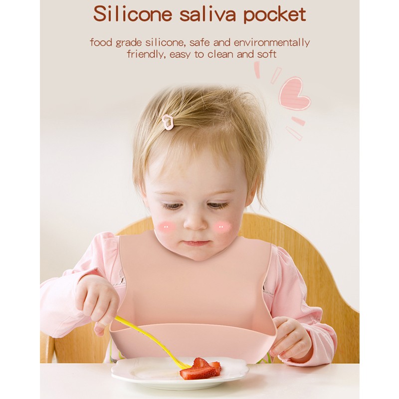 Baby Bowl and Bib Factory - Eco Friendly Silicone Set with Spoon New