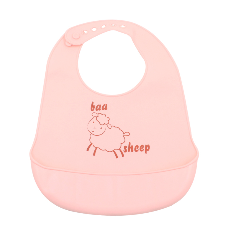Baby Bib Supplier - Waterproof Silicone Feeding Bib Lightweight Easy Clean
