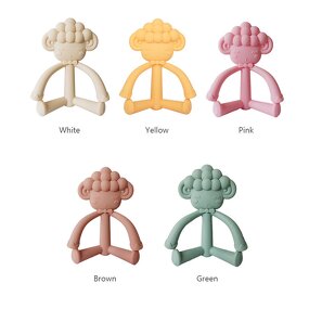 Baby Teether Factory - Doll Shape Multi Color Customizable Soft Safe