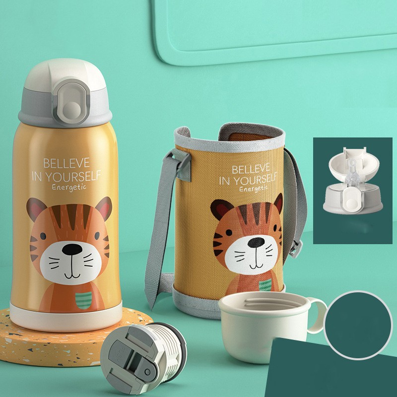 Vacuum Flask Manufacturer - 550ML 316 Stainless Steel Kids Cup with Bag
