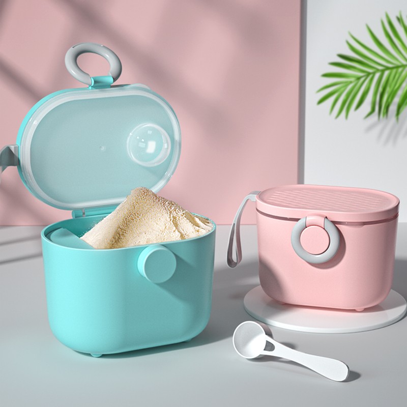 Milk Powder Container Manufacturer - Large Capacity PP with Scoop Portable