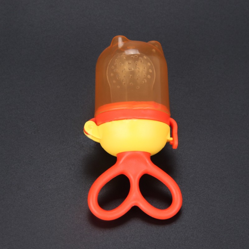 Fruit Feeder Manufacturer - Scissor Design PP Handle Anti Tip Dust Cover