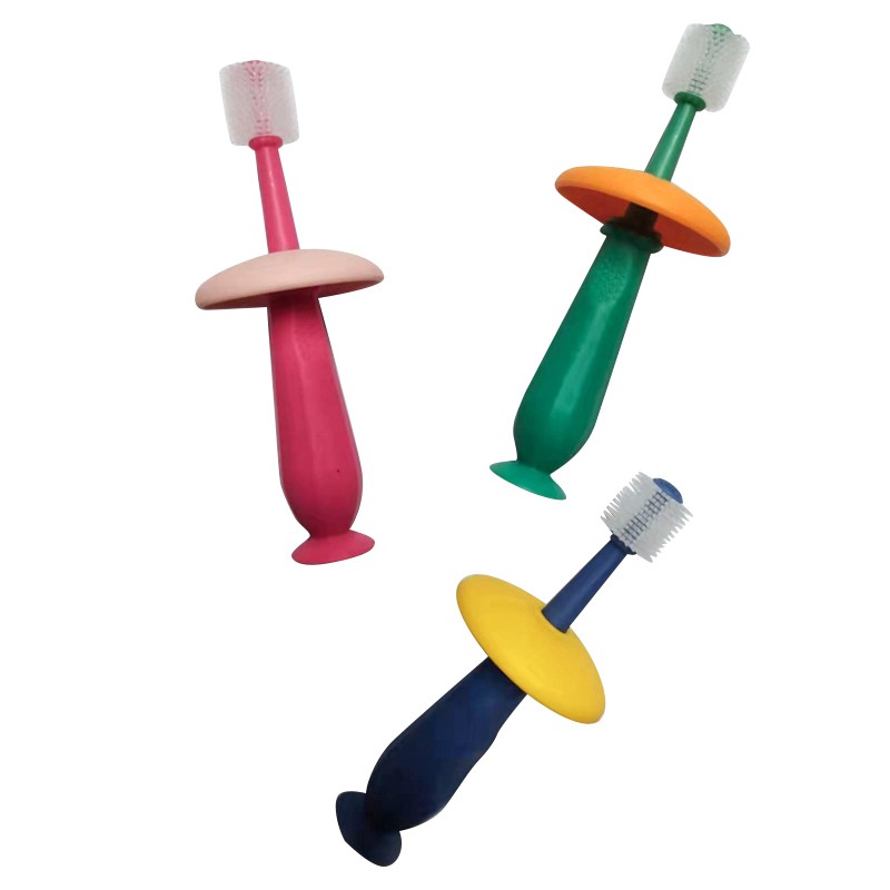 Baby Toothbrush Supplier - 360 Degree Silicone Oral Cleaner and Teether