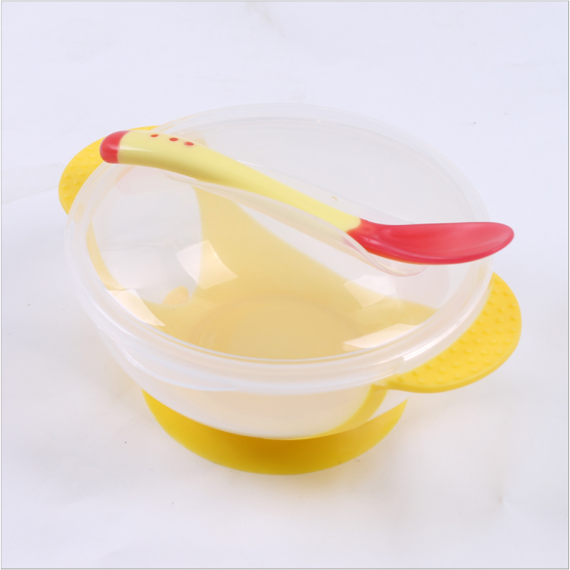 Baby Bowl Manufacturer - BPA Free PP Plastic Suction Bowl with Spoon