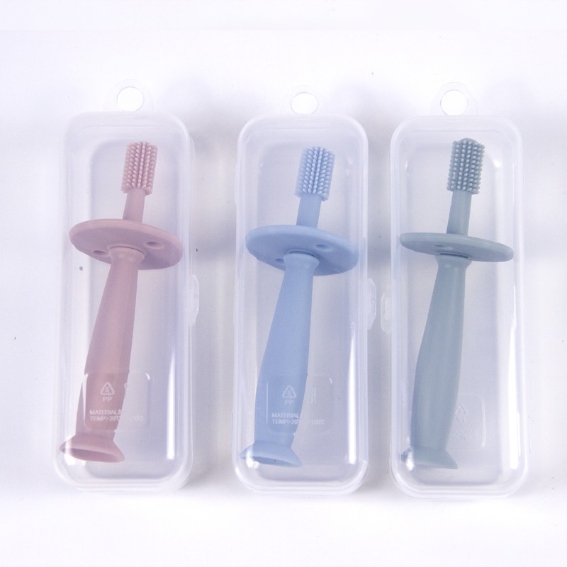 Baby Toothbrush Manufacturer - BPA Free 360 Degree Silicone Teether Toothbrush
