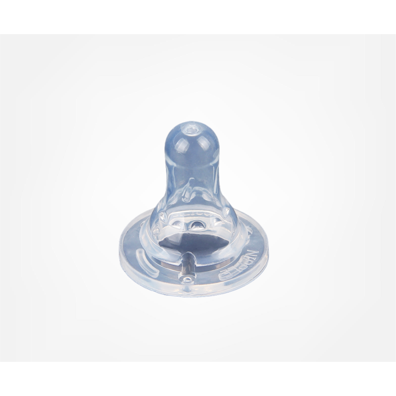 Baby Silicone Nipple Supplier - Food Grade Transparent Soft Standard Neck