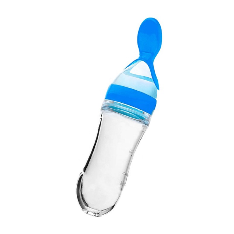 Rice Paste Spoon Bottle Factory - Silicone Baby Feeding Tool Custom Logo