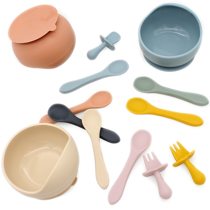Baby Feeding Spoon Supplier - BPA Free Soft Silicone Flexible Soup Spoon