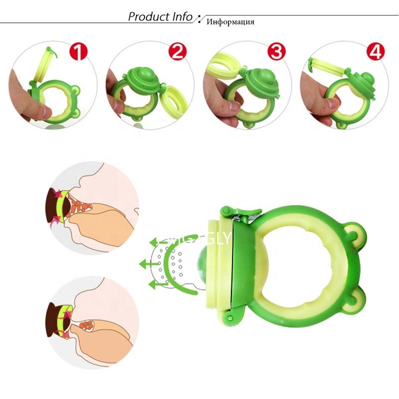 Baby Fruit Feeder Manufacturer - Cartoon Animal Shape Newborn Feeder