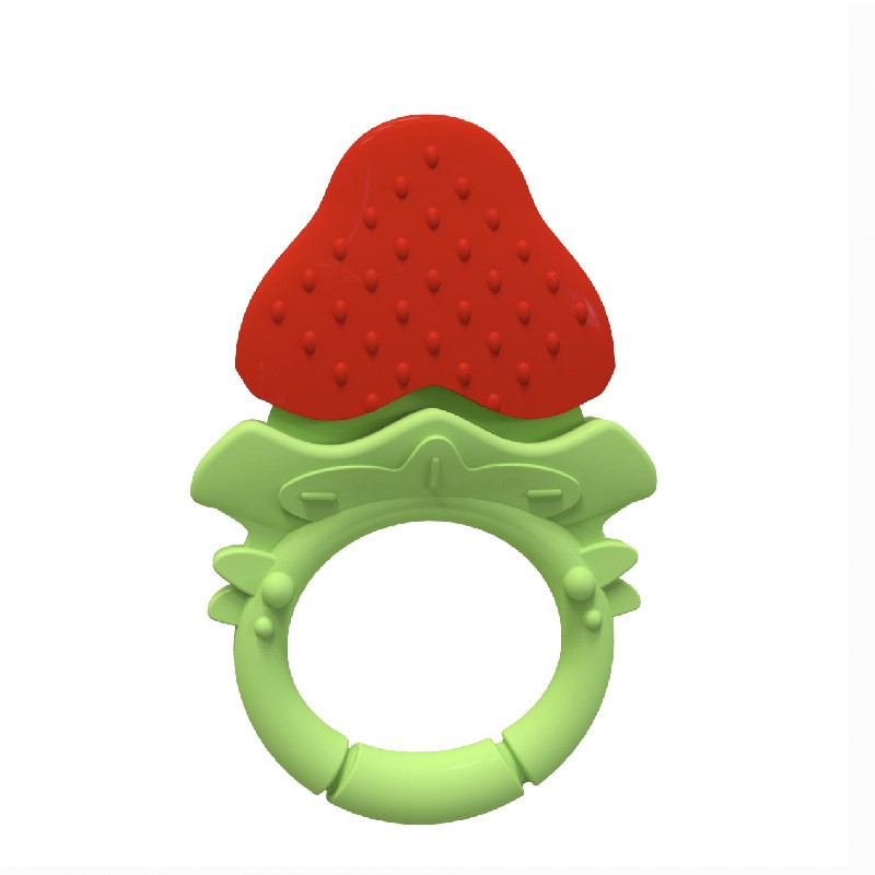 Baby Teether Manufacturer - Fruit Shape Silicone Teething Toy Hot Sale