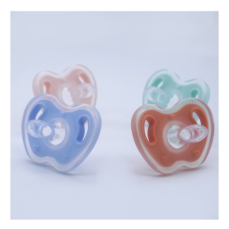 Pacifier Factory - Bulk Multicolor Silicone Infant Soother Comfort