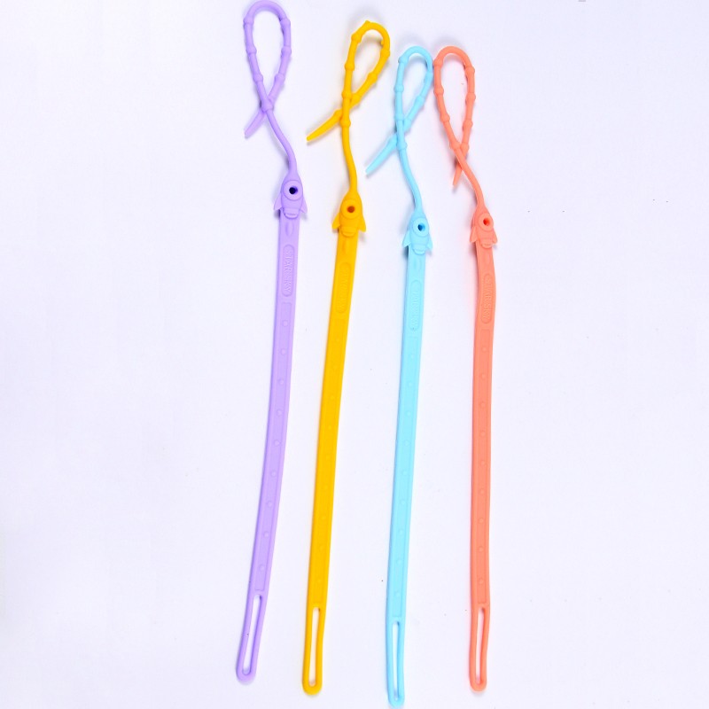 Silicone Pacifier Clip Factory - PP Clip Baby Safe Durable Soother Holder