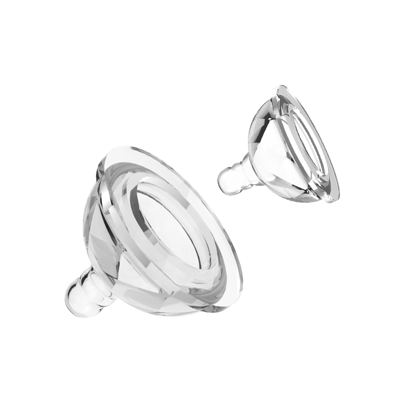 Baby Nipple Factory - Wide Neck Liquid Silicone Diamond Shape Edges