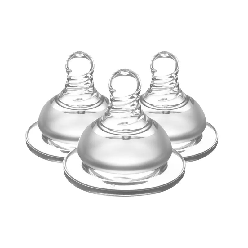 Baby Feeding Nipple Factory - Wide Neck Silicone Nipple for Milk Bottles