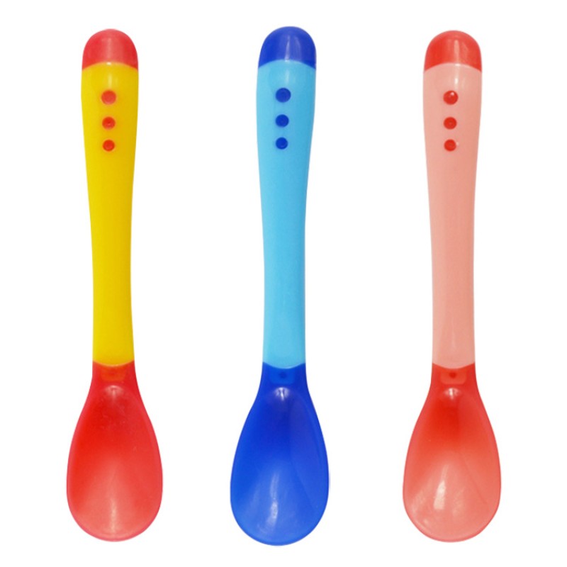 Baby Spoon Factory - PP Temperature Sensing Spoon Color Change at 41C