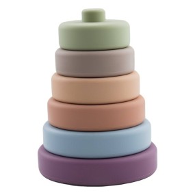 Silicone Stacking Toy Manufacturer - Safe Teething Rings for Babies Sensory Play