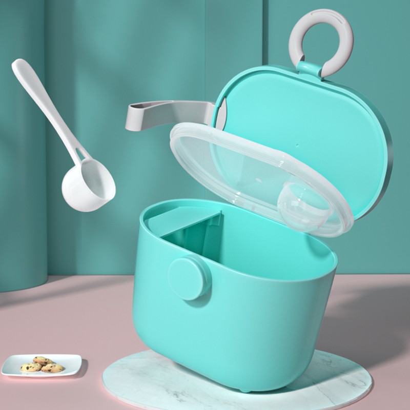Milk Powder Container Manufacturer - Large Capacity PP with Scoop Portable