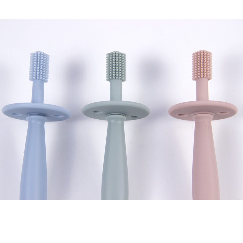 Baby Finger Toothbrush Manufacturer - Soft Silicone with PP Case Oral Massage