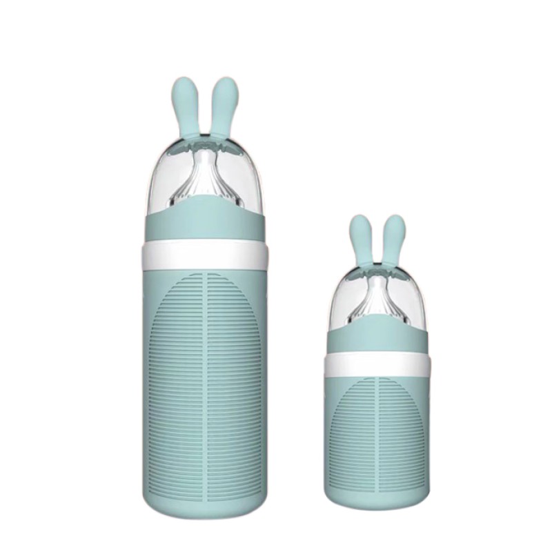 Glass Baby Bottle Factory - Animal Shape Anti Colic Borosilicate Bottle