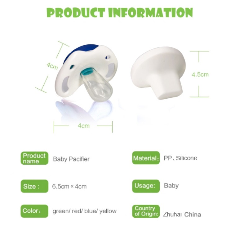 Pacifier Manufacturer - BPA Free Silicone Newborn Soother Wholesale