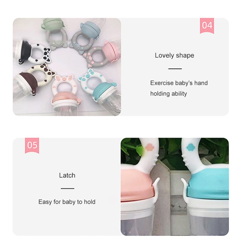 Fruit Feeder Manufacturer - Food Grade Silicone Nipple Soother Bottles