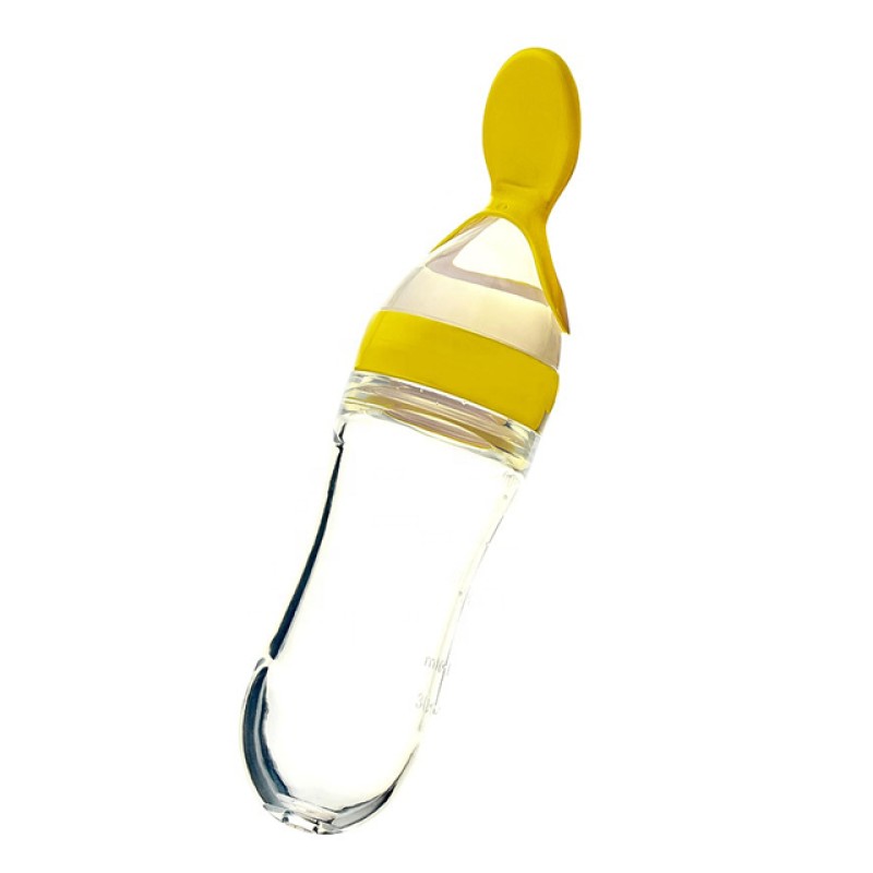 Rice Paste Spoon Bottle Factory - Silicone Baby Feeding Tool Custom Logo