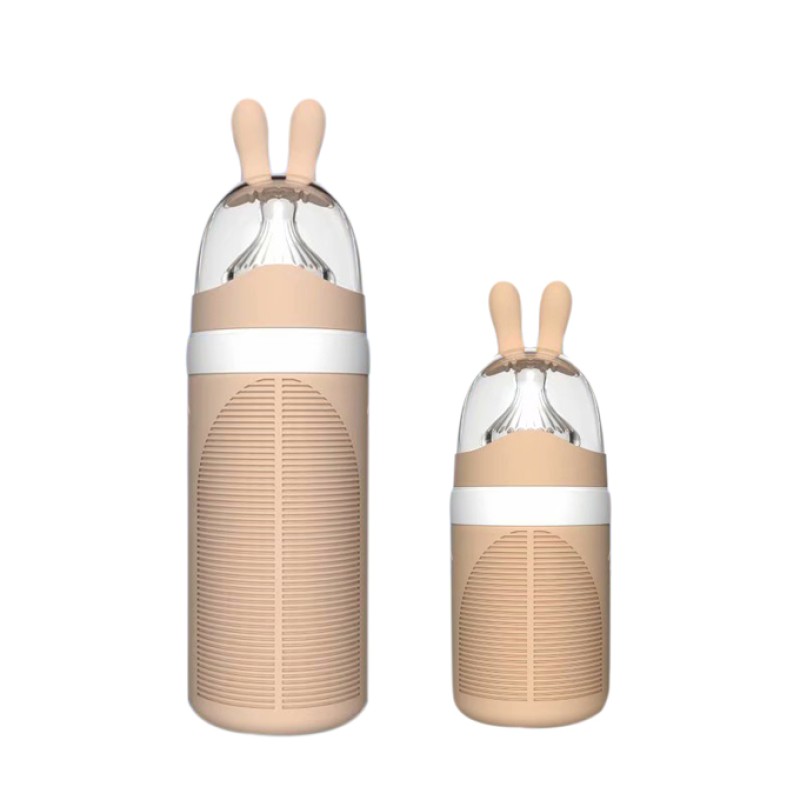 Glass Baby Bottle Factory - Animal Shape Anti Colic Borosilicate Bottle