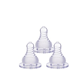Baby Milk Nipple Manufacturer - Transparent Silicone Feeding Nipple