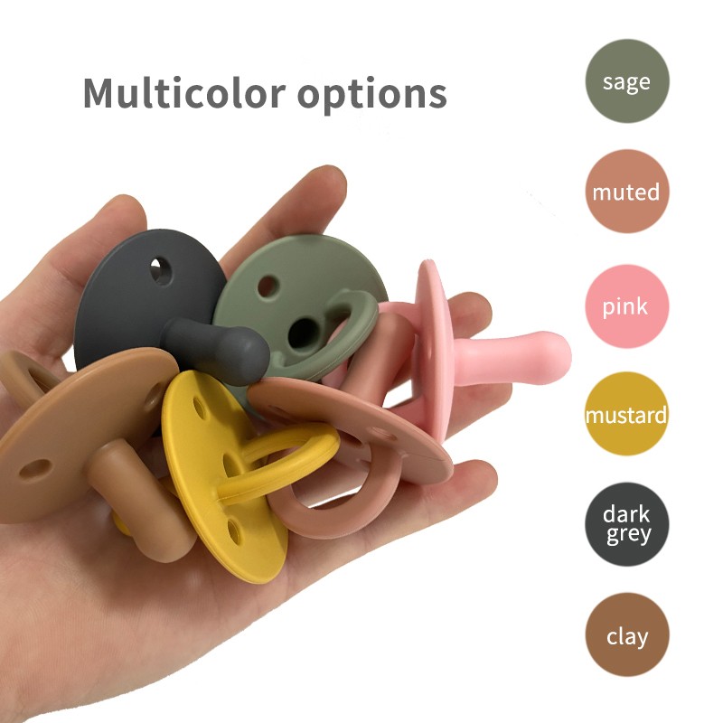 Pacifier Manufacturer - Eco Friendly Round Nipple Sleep Soother Hot Sale