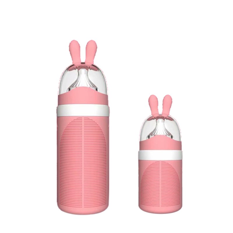 Glass Baby Bottle Factory - Animal Shape Anti Colic Borosilicate Bottle
