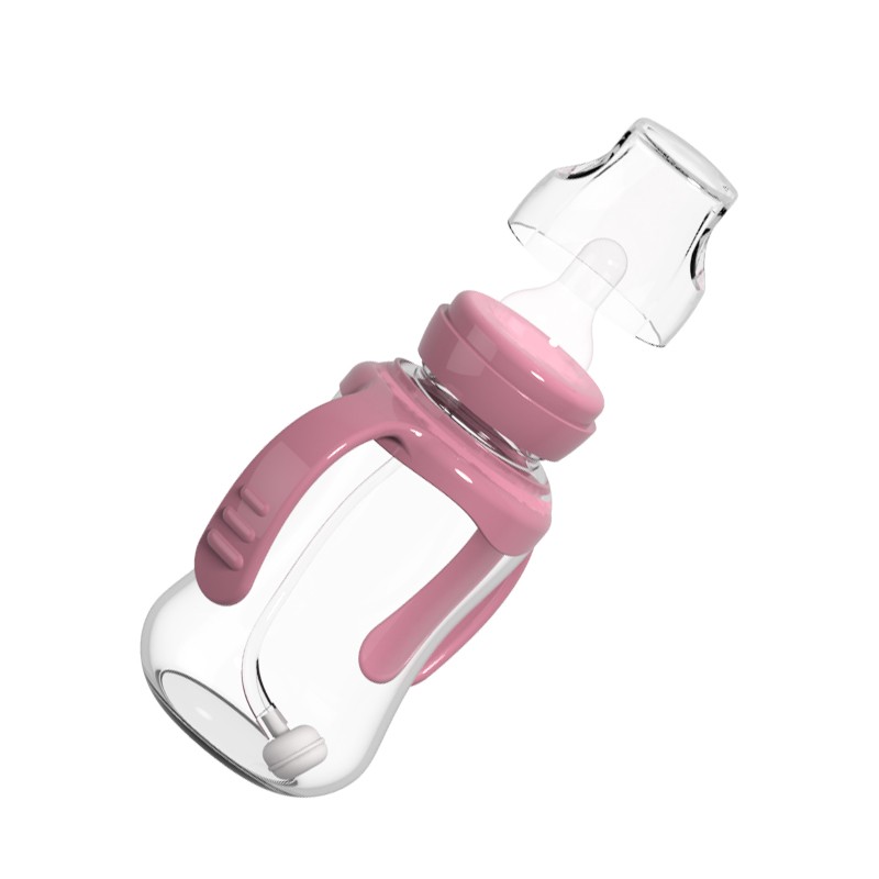 Baby Feeding Bottle Factory - Durable Bottle with Plastic Handle Hot Selling