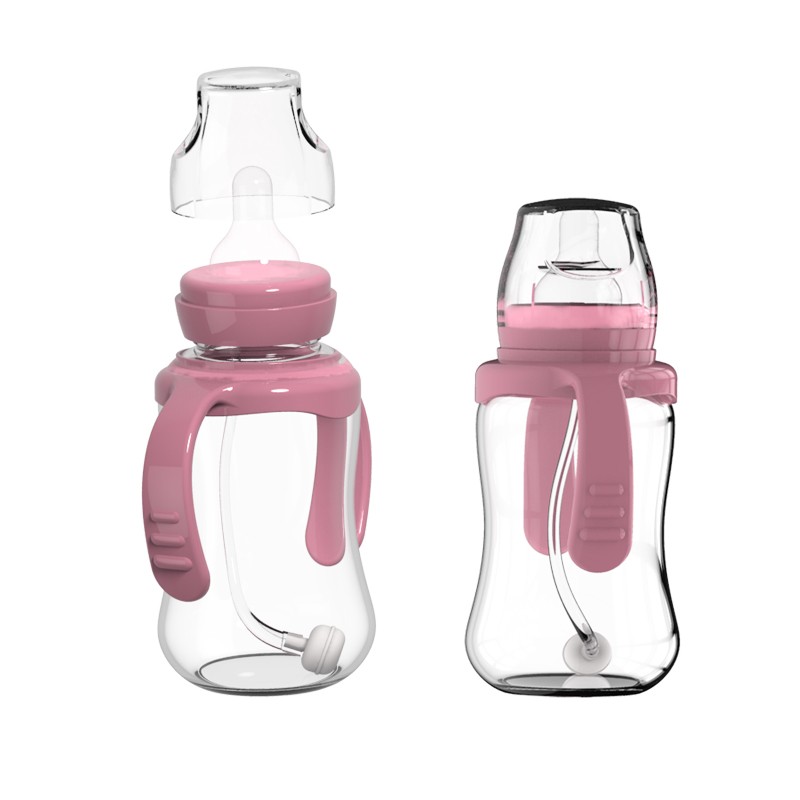 Baby Feeding Bottle Factory - Durable Bottle with Plastic Handle Hot Selling