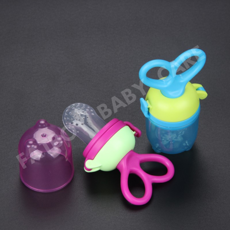 Baby Fruit Feeder Supplier - PP Handle with Silicone Mesh Bag SML Sizes