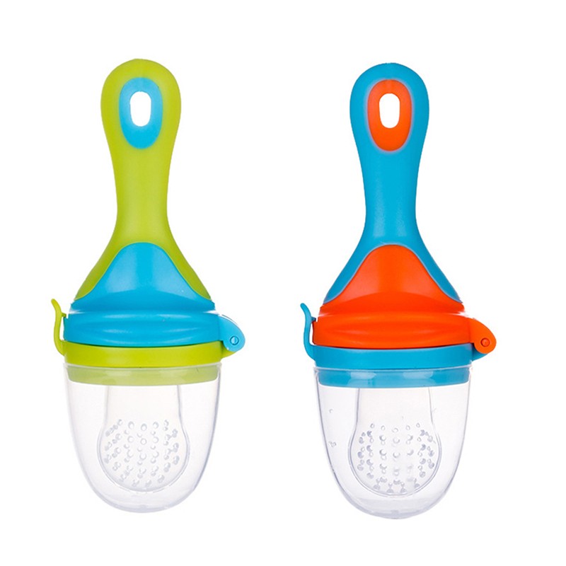 Baby Fruit Feeder Factory - Safe Silicone Grip Handle Mesh Pouch