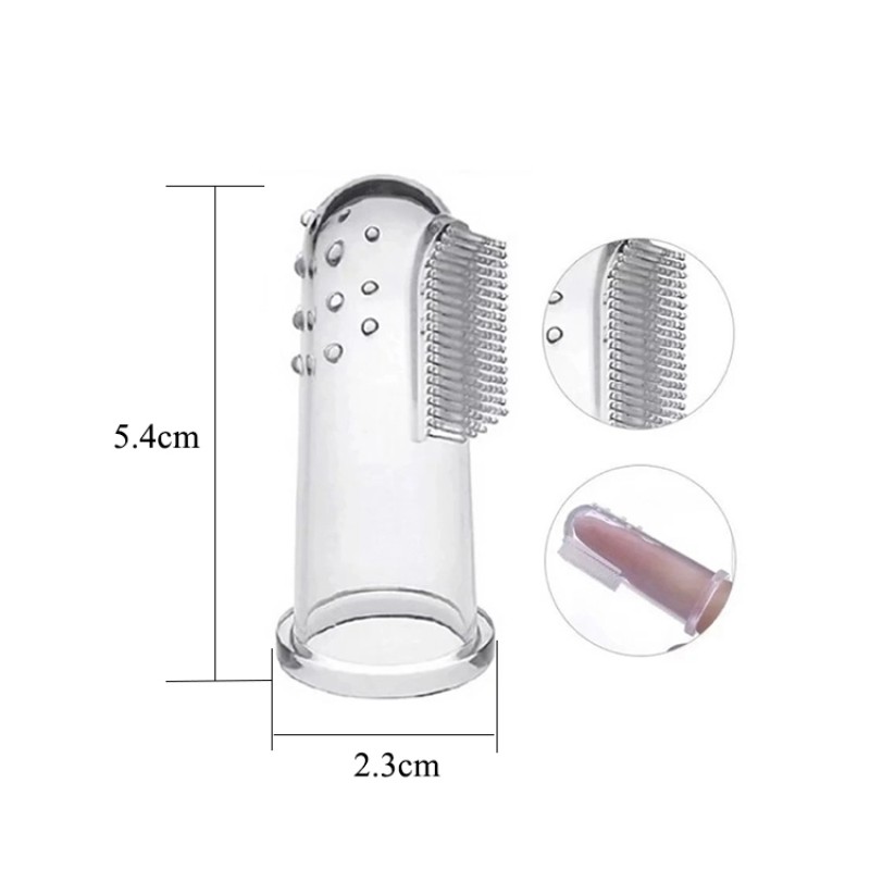 Finger Toothbrush Supplier - Silicone Soft for Babies and Pets Oral Hygiene