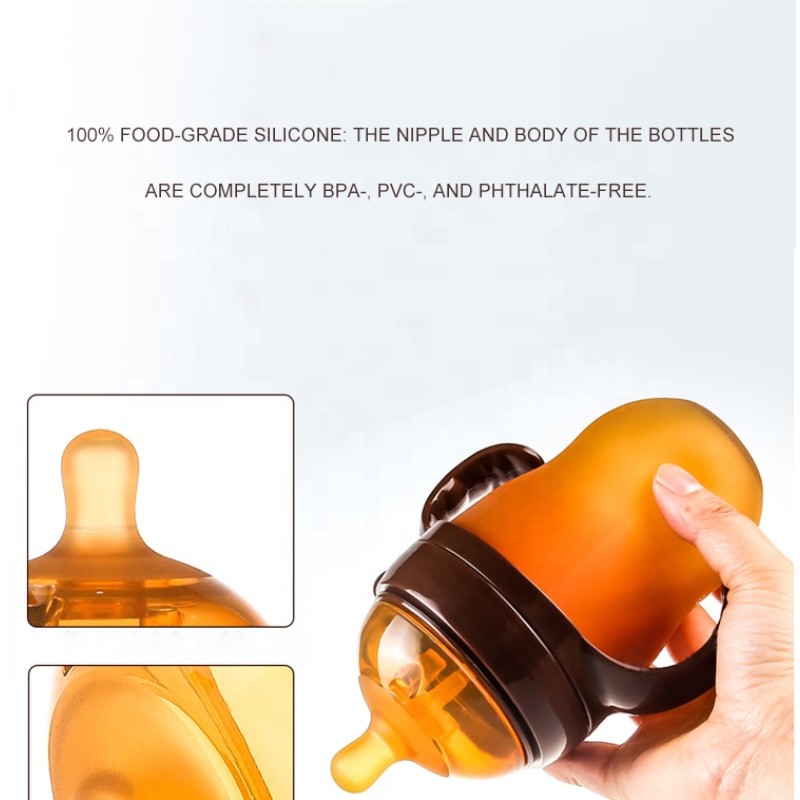 Baby Feeding Bottle Factory - Biodegradable Anti Colic BPA Free Silicone