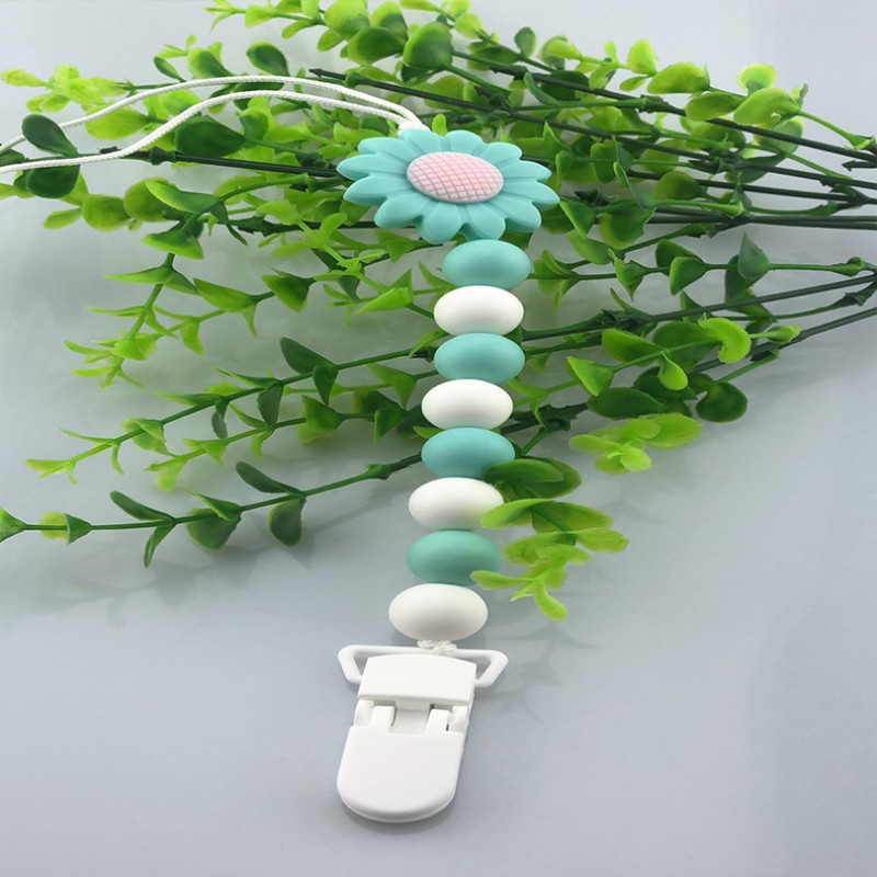 Pacifier Clip Supplier - Universal Teether Holder Washable Soft Material
