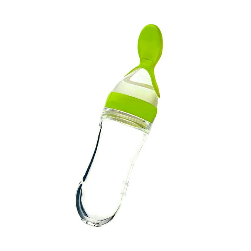 Rice Paste Spoon Bottle Factory - Silicone Baby Feeding Tool Custom Logo