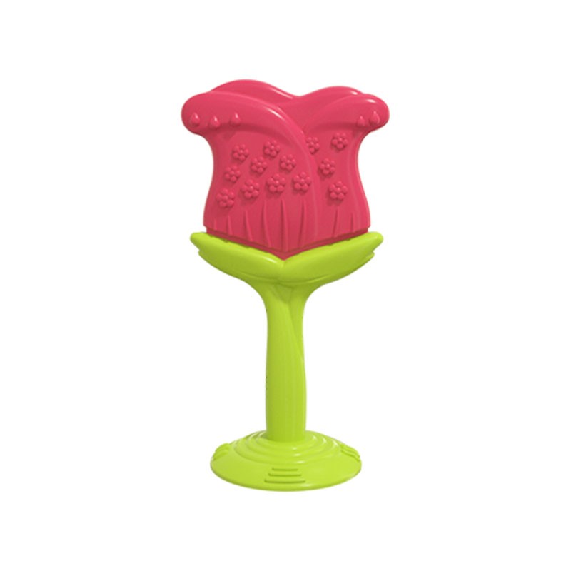 Baby Teether Supplier - Fruit Shape with Stand Food Grade Custom Logo
