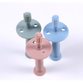 Baby Toothbrush Manufacturer - BPA Free 360 Degree Silicone Teether Toothbrush