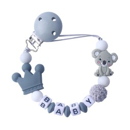 Pacifier Clip Factory - BPA Free Koala Shape Silicone Holder