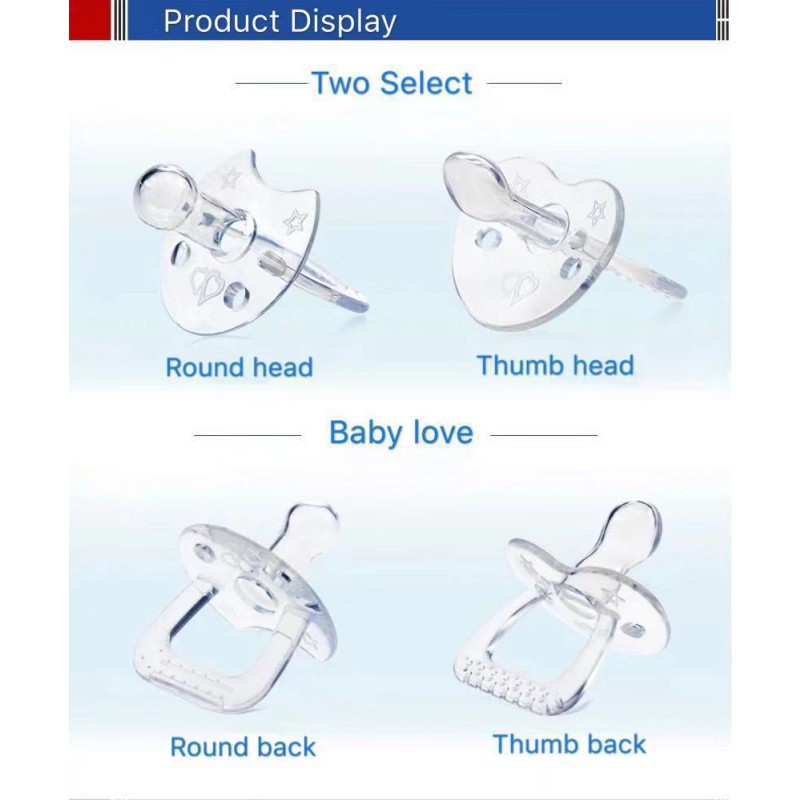 Baby Pacifier Manufacturer - BPA Free Silicone Newborn Accessories