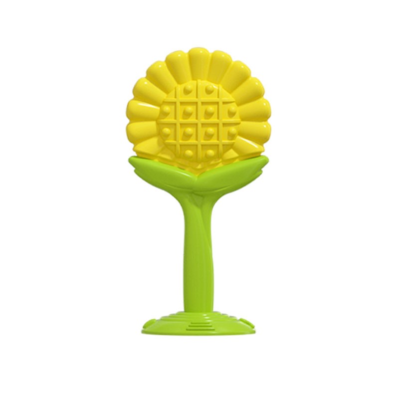 Baby Teether Supplier - Fruit Shape with Stand Food Grade Custom Logo