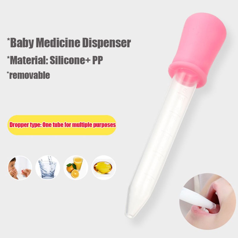 Medicine Dispenser Supplier - Silicone Liquid Dropper Squeeze Feeder